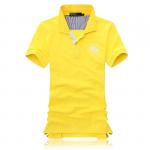 polo paris ralph lauren hommes tee shirt detail cotton rl pc jaune